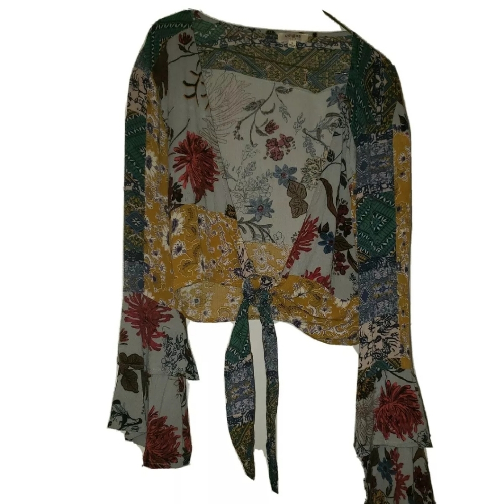 Umgee Top with Bell Sleeves